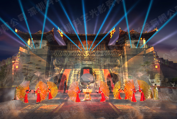 大型文旅夜游燈光秀演藝